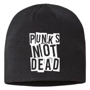 Punks Not Dead Sustainable Beanie