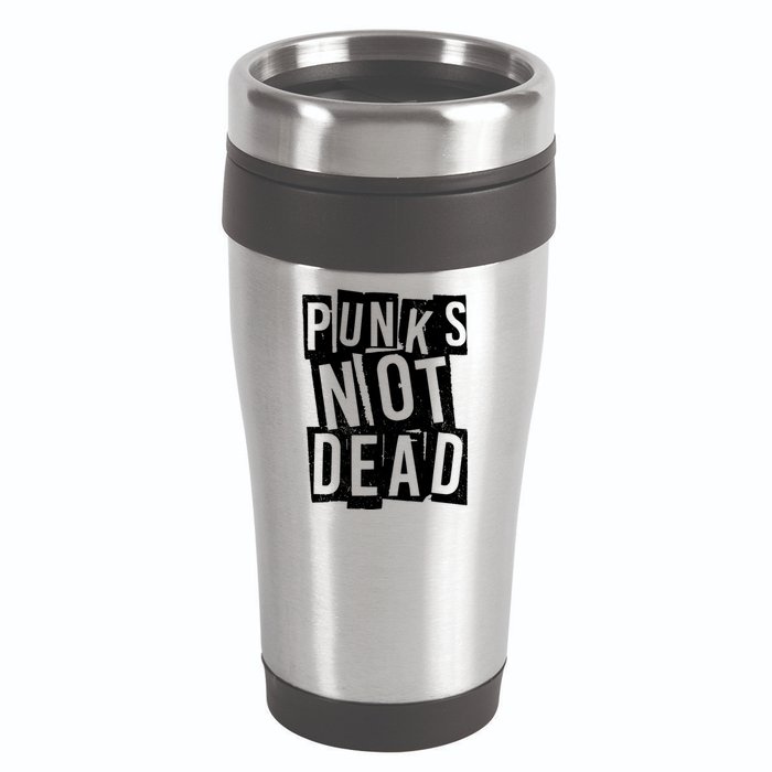 Punks Not Dead 16oz Travel Tumbler