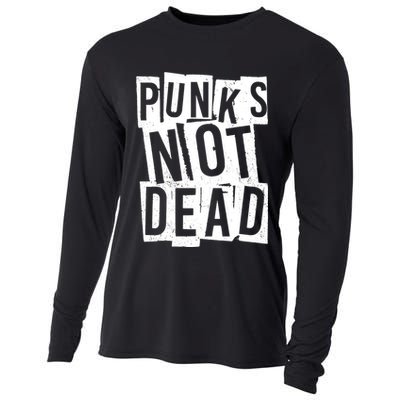 Punks Not Dead Cooling Performance Long Sleeve Crew