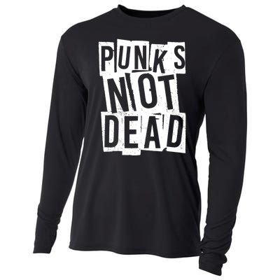 Punks Not Dead Cooling Performance Long Sleeve Crew