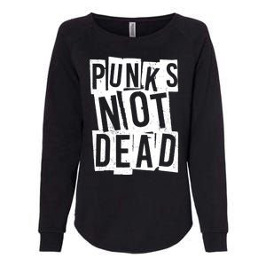 Punks Not Dead Womens California Wash Sweatshirt