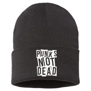 Punks Not Dead Sustainable Knit Beanie