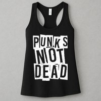 Punks Not Dead Womens Tank Top