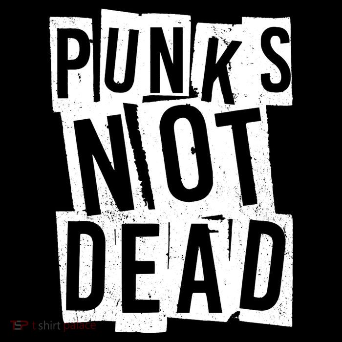 Punks Not Dead Baby Bodysuit