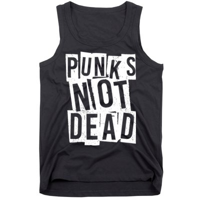 Punks Not Dead Tank Top