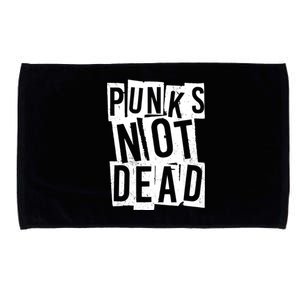 Punks Not Dead Microfiber Hand Towel