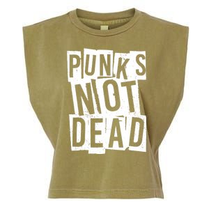 Punks Not Dead Garment-Dyed Women's Muscle Tee