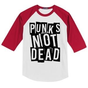 Punks Not Dead Kids Colorblock Raglan Jersey