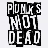 Punks Not Dead Garment-Dyed Sweatshirt