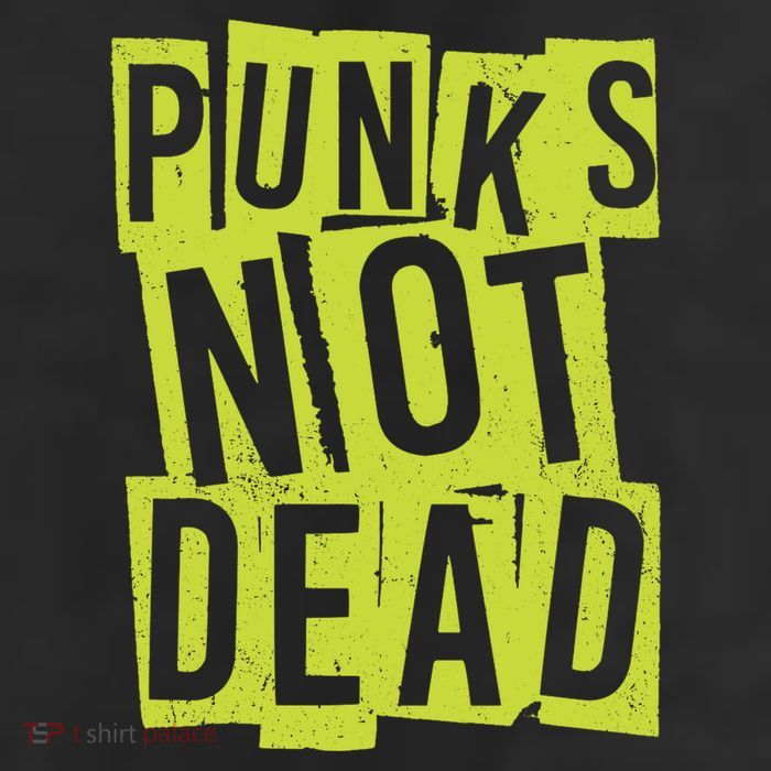 Punks Not Dead Neon Logo 25L Jumbo Tote