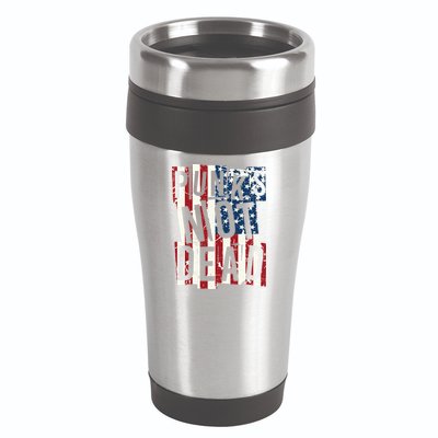 Punks Not Dead USA American Flag 16oz Travel Tumbler