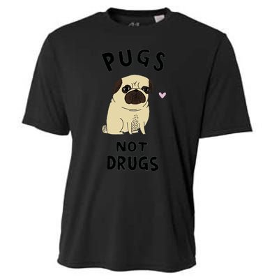 Pugs Not Drugs Cooling Performance Crew T-Shirt