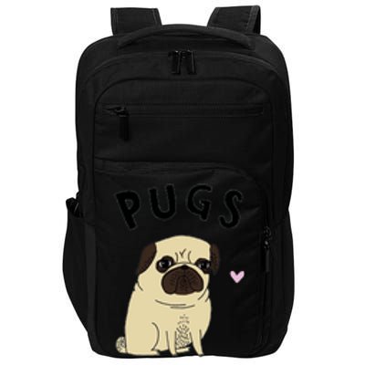 Pugs Not Drugs Impact Tech Backpack