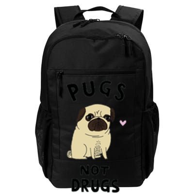 Pugs Not Drugs Daily Commute Backpack