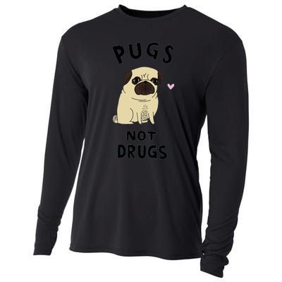 Pugs Not Drugs Cooling Performance Long Sleeve Crew