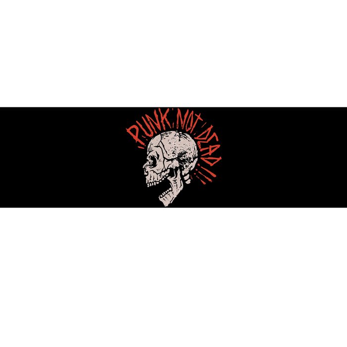 Punks Not Dead Vintage Grunge Punk Is Not Dead Rock Bumper Sticker