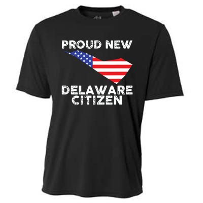 Proud New Delaware Citizen American Immigrant Citizenship Cooling Performance Crew T-Shirt