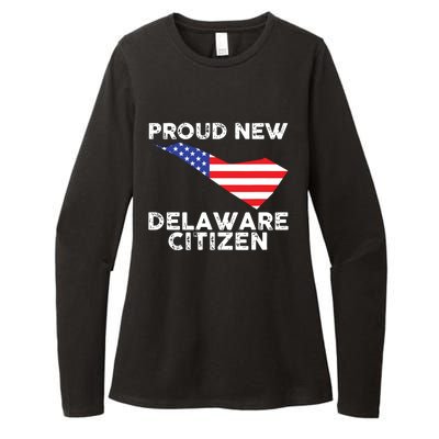 Proud New Delaware Citizen American Immigrant Citizenship Womens CVC Long Sleeve Shirt