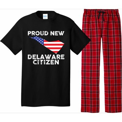 Proud New Delaware Citizen American Immigrant Citizenship Pajama Set