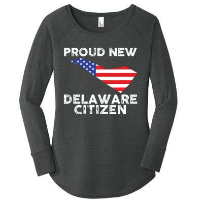 Proud New Delaware Citizen American Immigrant Citizenship Women's Perfect Tri Tunic Long Sleeve Shirt