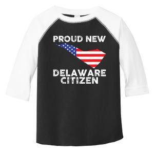 Proud New Delaware Citizen American Immigrant Citizenship Toddler Fine Jersey T-Shirt