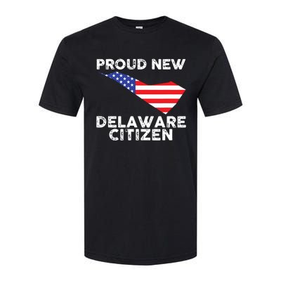 Proud New Delaware Citizen American Immigrant Citizenship Softstyle CVC T-Shirt