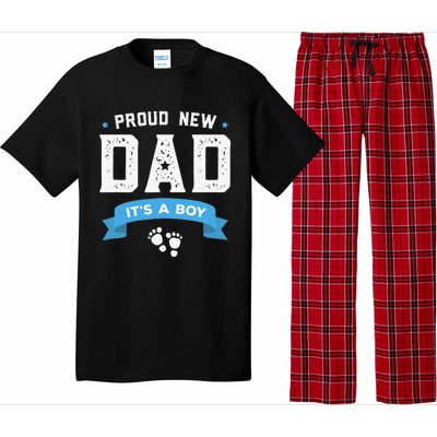 Proud New Dad Its A Cute Fathers Day Gift Baby Pajama Set