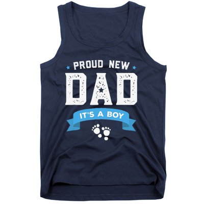 Proud New Dad Its A Cute Fathers Day Gift Baby Tank Top