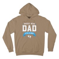 Proud New Dad Its A Cute Fathers Day Gift Baby Hoodie