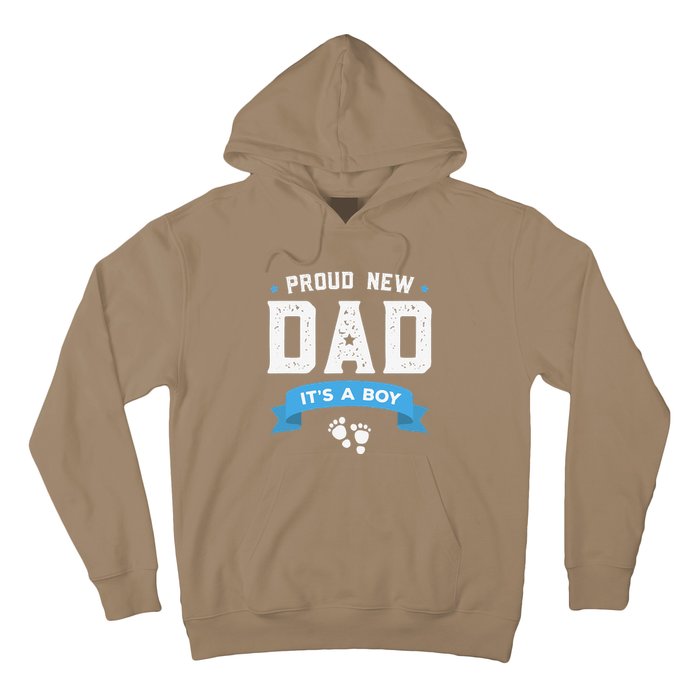 Proud New Dad Its A Cute Fathers Day Gift Baby Hoodie