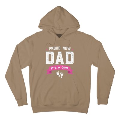 Proud New Dad Its A Cute Gift Baby Fathers Day Hoodie