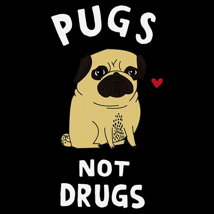 Pugs Not Drugs Funny Present For Dog Lover Pets Impact Tech Backpack