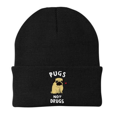 Pugs Not Drugs Funny Present For Dog Lover Pets Beanie