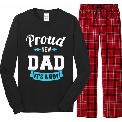 Proud New Dad It's A Gender Reveal Party Gift Long Sleeve Pajama Set