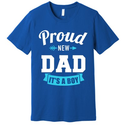 Proud New Dad It's A Gender Reveal Party Gift Premium T-Shirt