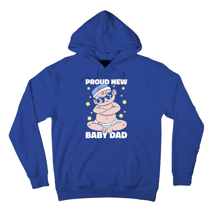 Proud New Dad For Father's Day Gift Hoodie