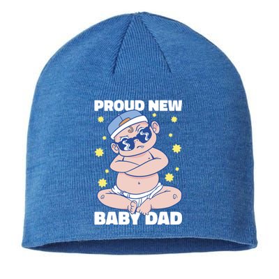 Proud New Dad For Father's Day Gift Sustainable Beanie