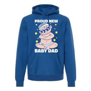 Proud New Dad For Father's Day Gift Premium Hoodie