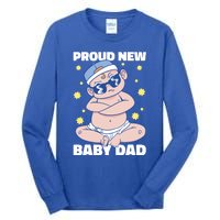 Proud New Dad For Father's Day Gift Tall Long Sleeve T-Shirt