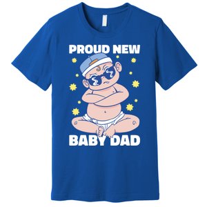 Proud New Dad For Father's Day Gift Premium T-Shirt