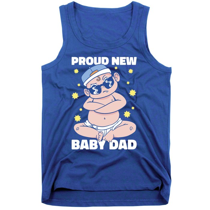 Proud New Dad For Father's Day Gift Tank Top