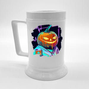 Pumpkin Nurse Doctor Pumpkins Halloween Nurse Great Gift Beer Stein