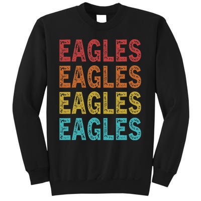 Personalized Name EAGLES I Love EAGLES Sweatshirt