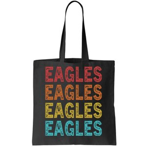 Personalized Name EAGLES I Love EAGLES Tote Bag