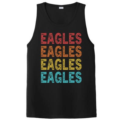 Personalized Name EAGLES I Love EAGLES PosiCharge Competitor Tank