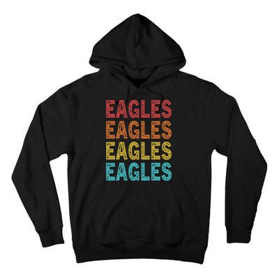 Personalized Name EAGLES I Love EAGLES Tall Hoodie