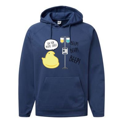 Peep Nursing Easter Performance Fleece Hoodie