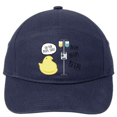 Peep Nursing Easter 7-Panel Snapback Hat