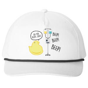 Peep Nursing Easter Snapback Five-Panel Rope Hat