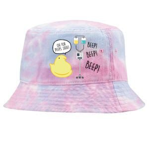 Peep Nursing Easter Tie-Dyed Bucket Hat